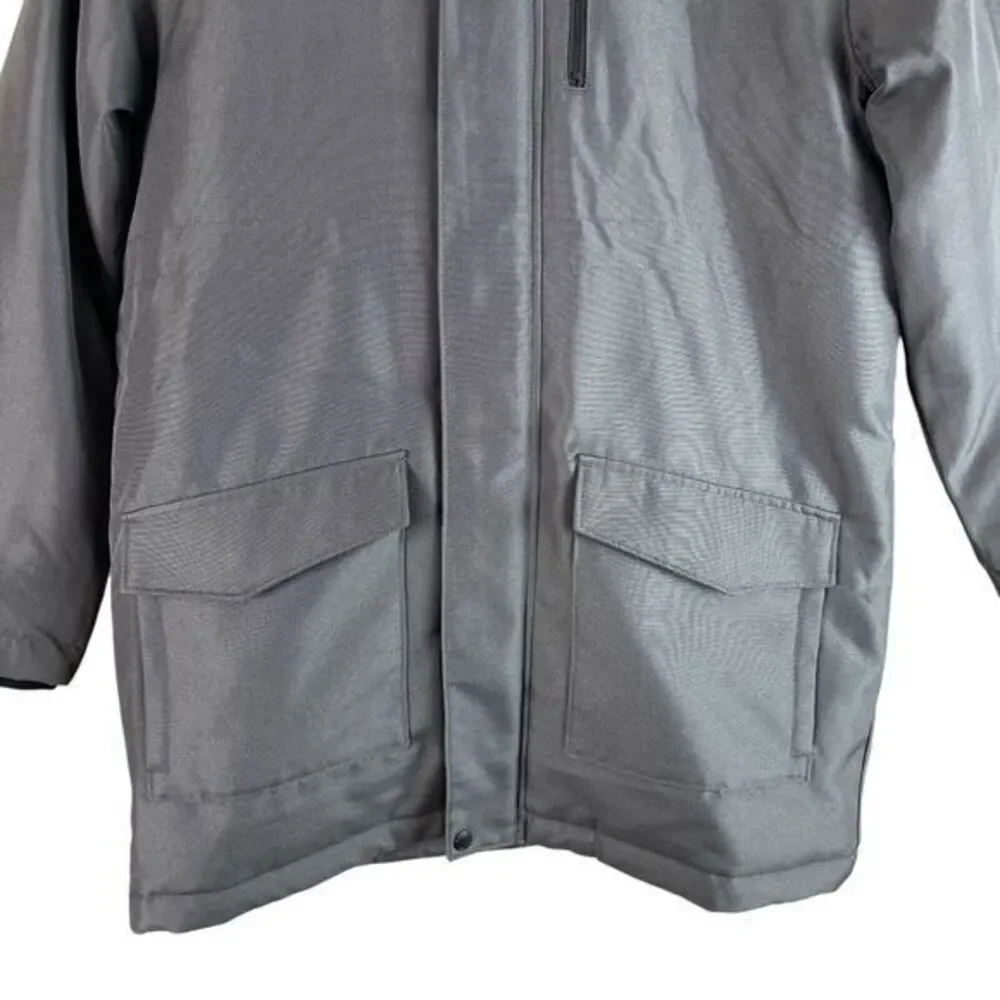 NEW Spyder Boys HydroWeb Hooded Parka Jacket XL‎ 14/16 Gray Waterproof $199